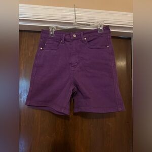Judy Blue Purple Shorts - Size L